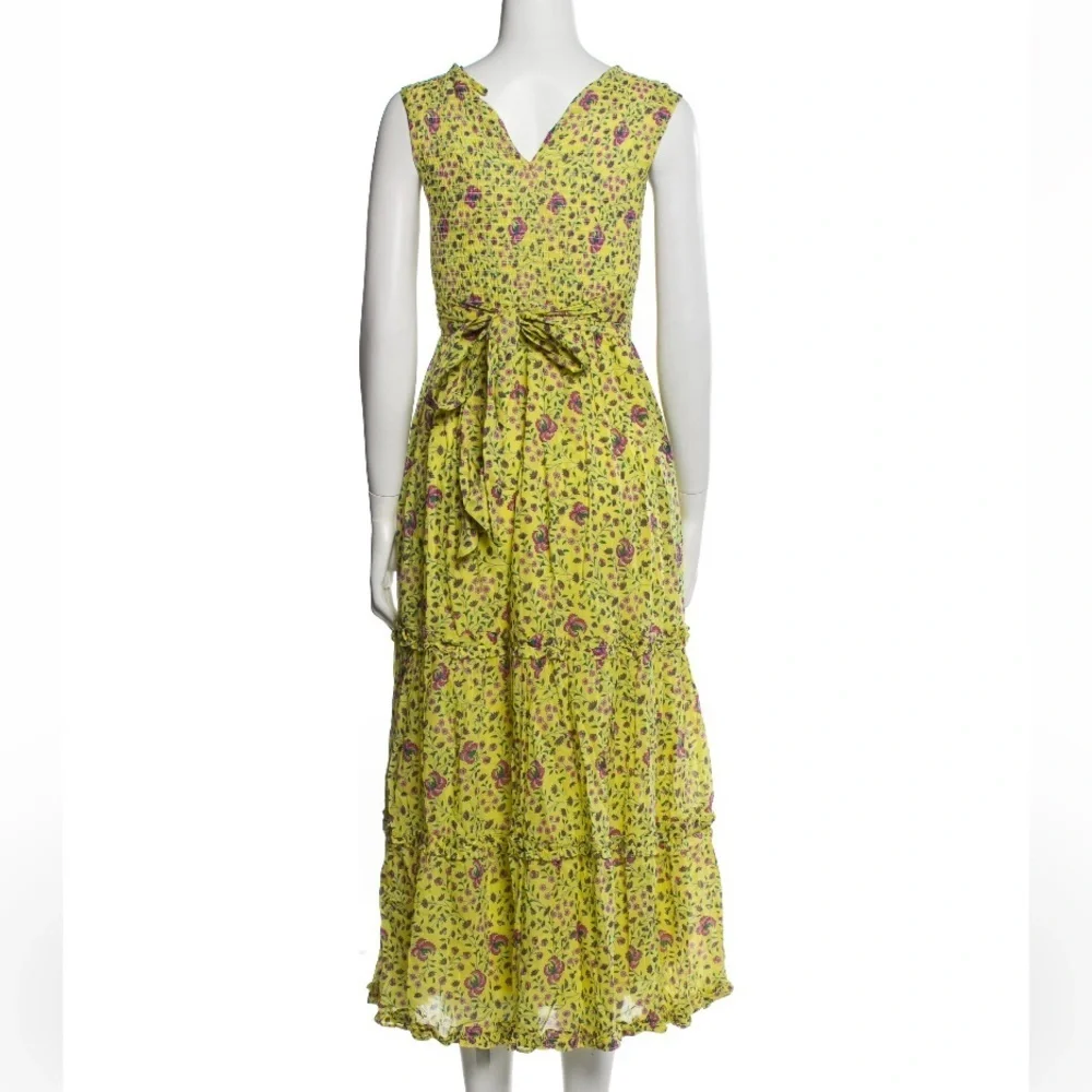 Banjanan Iris Maxi Dress In Floral Honey Small NWT
